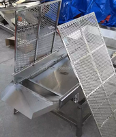 Tamis vibrant linéaire carré pour bois, sable, argile, cendres, graphite et compost granulaire