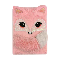 Cahier de fantaisie en peluche mignon de fabrication personnalisée en usine BSCI pour enfants/jouet pour enfants