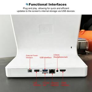 Écran interactif de bureau en forme de L, tablette tout-en-un, affichage numérique pour les magasins de détail, utilisation commerciale - Product Image 6