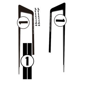 Pegatinas de logotipo personalizadas para coche, calcomanías con diseño de moda para modificación Exterior, para Ford <span class=keywords><strong>Bronco</strong></span> 2021, 4 puertas - Product Image 2