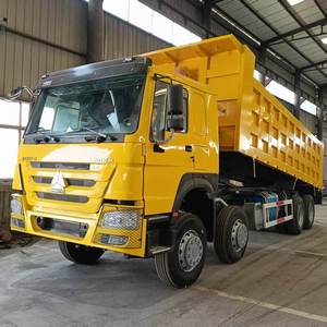 Camión Volquete Usado SINOTRUK HOWO 371hp8x4 para Construcción - Product Image 1