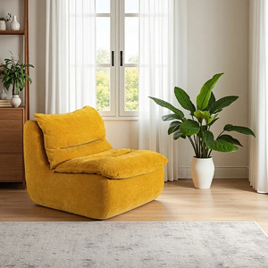 2026 Stylish <b>Single</b> White Boneless Modular Cloud <b>Sofa</b> Vacuum Compression Nordic Home Decor Furniture for Small Apartment - Product Image 2