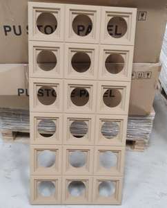 Revêtement mural au prix d'usine, pierre culturelle en PU, pierre en forme de champignon 3D, panneau mural en pierre artificielle en PU pour la décoration - Product Image 2