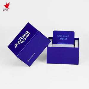 مصنع مخصص الكبار السؤال ، مخصص بطاقة فلاش طباعة البلاستيك بطاقة اللعب مجموعات الأسرة المصنعة مباشرة - Product Image 5