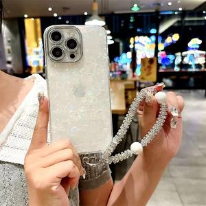 <span class=keywords><strong>Coque</strong></span> de téléphone de mode motif <span class=keywords><strong>coque</strong></span> plaquée de luxe pour iPhone16promax 15pro film d'objectif 14 13 <span class=keywords><strong>cordon</strong></span> fourre-tout <span class=keywords><strong>Portable</strong></span> 12 11 - Product Image 2