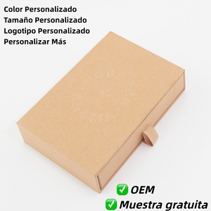 Caja Cosmética Biodegradable con Funda Extraíble - Hecha a Mano en Material Rígido, Incluye Cinta Decorativa - Product Image 2
