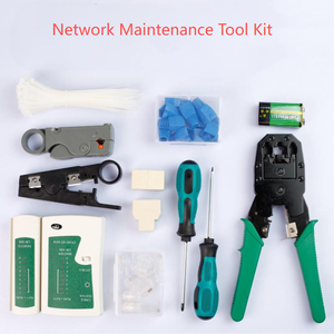 <span class=keywords><strong>Kit</strong></span> di strumenti di crimpatura Ethernet 14 in 1 8P 6P cavo di rete Tester filo Cutter Cat6 connettore RJ45 RJ11 RJ45 Crimper <span class=keywords><strong>Kit</strong></span> di strumenti di rete - Product Image 4