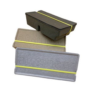 ODM/OEM tùy chỉnh Giấy gợn sóng màu xanh lá cây và thân thiện với môi trường mía gỗ thô bột giấy hấp thụ sốc Hộp ép khô - Product Image 2