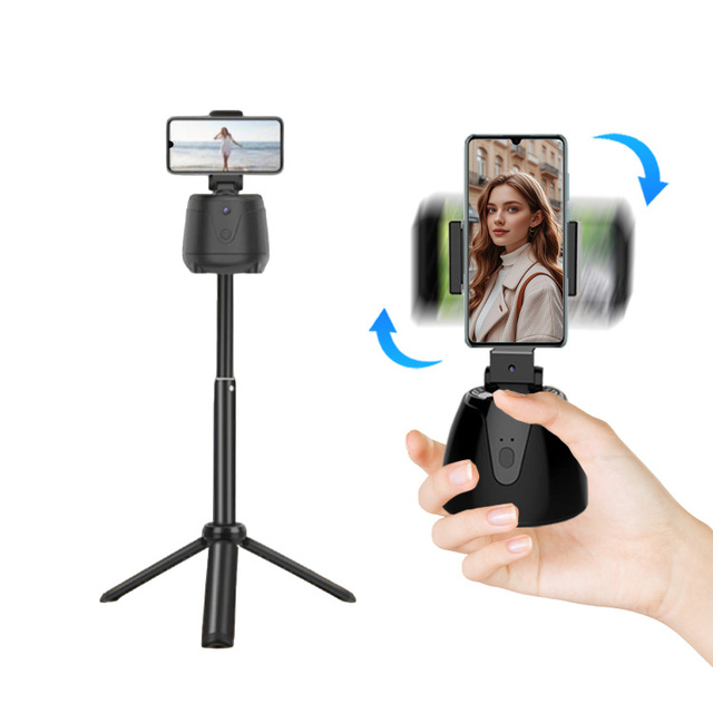 360 Degree AI Gimbal Tripod Portable Handheld Mobile Gimbal Stabilizer Stand for Phone