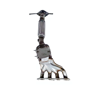 Convertisseur catalytique à haut débit conforme aux normes Euro OBD, adaptable directement, pour 3 1.6 MZR (BL14), marque YUEYANG, acier inoxydable/céramique - Product Image 4