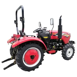 SL Factory supply 55HP 4 Wheel drive with front end loader farm tractor