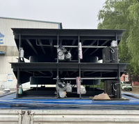 Niveleur de quai fixe avec surface antidérapante, plateforme de chargement hydraulique pour la manutention de conteneurs par chariot élévateur