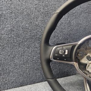 Volante <span class=keywords><strong>de</strong></span> cuero para Volkswagen CC MAGOTAN VW Golf 6 Golf 7 R <span class=keywords><strong>MK6</strong></span> MK7 MK7.5 Polo Tiguan Passat GTl, volante <span class=keywords><strong>de</strong></span> coche - Product Image 2
