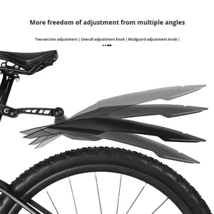 Protetor de Lama de Plástico para Bicicleta de Montanha West Biking, Liberação Rápida, Protetor de Chuva, Acessórios para Bicicleta de Marcha Fixa, Tamanho Único - Product Image 3