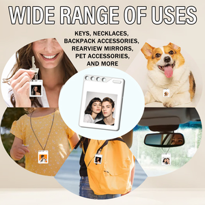 Traceur intelligent personnalisé avec image pour Apple, localisateur de photos à écran E-Ink personnalisé pour bagages, clés et portefeuilles - Product Image 4