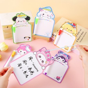 Tableau d'écriture effaçable double face pour enfants, motif dessin animé mignon, pour le dessin, le graffiti, la maternelle et l'éducation précoce - Product Image 4