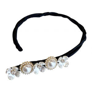 Moño mágico para el cabello para mujer con Peal y flor <span class=keywords><strong>Magic</strong></span> Twist Hairpin Lazy Curler reutilizable Deft Bun accesorios para el cabello para mujer - Product Image 4