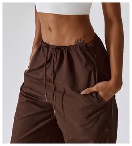 Vendite calde nuovi pantaloni da Jogger da allenamento per <span class=keywords><strong>donna</strong></span> pantaloni della tuta <span class=keywords><strong>Cargo</strong></span> pantaloni larghi - Product Image 2