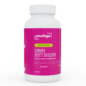 OEMカーブバットビルダーハーバルカプセルピルブラックマカ根重量サプリメント女性用ヒップバット拡大製品 - Product Image 1
