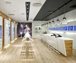 Negozio elettronico elegante vetro Mdf Mobile vetrina vetrina bancone di vendita al dettaglio - Product Image 6