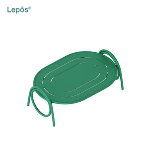 Mesa Auxiliar de Jardín para Patio, Balcón, Terraza, Hotel, Proyecto, Villa, Resort, Cafetería junto a la Piscina, Mesa de Té de Aluminio para Exteriores - Product Image 5