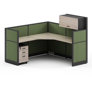 Modular Office Partition Open Office Workstation for 2 4 6 Person Office Table Modern Workstation Desk - Product Image 6
