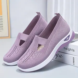 New 2024 soft lady shoes women shoes without lace