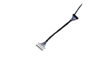 Kabel LVDS kustom kualitas tinggi untuk layar Digital/tampilan komputer, cocok untuk Monitor LED LCD dan kabel Display TV