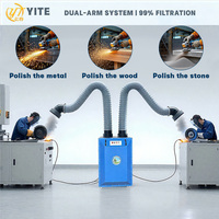 Extracteur de fumée de soudage mobile à grand volume neuf pour l'équipement de nettoyage d'air de prix d'usine de soudage continu
