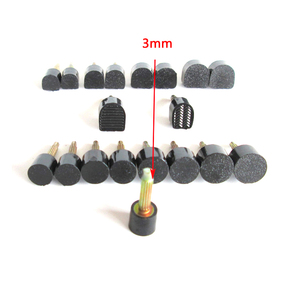 Accessoires de réparation de chaussures, embouts de remplacement pour talons hauts pour femmes, embouts de talons hauts durables en TPU avec différentes tailles - Product Image 2