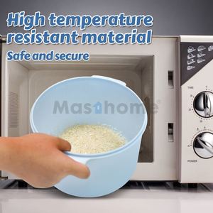 Office School Plastic Microwaveable Food Container Rice Cooker Microwavable Bowls <b>Lunch</b> <b>Box</b> - Product Image 5