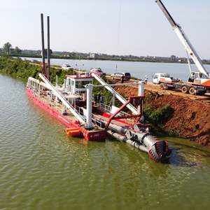 ガソリン駆動18インチ浚渫ポンプカッター吸引式浚渫船（金採掘・河川砂浚渫用モーター付き）640m/h容量 - Product Image 5