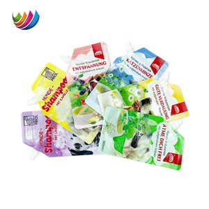 Emballage en plastique pour aliments pour animaux de compagnie, sachet à bec verseur personnalisé, sachet à bec verseur pour <span class=keywords><strong>shampoing</strong></span> pour chien, sachet à bec verseur debout pour <span class=keywords><strong>shampoing</strong></span> pour chat et chien - Product Image 2