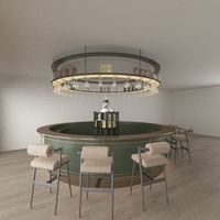 Bureau d'accueil réglable en hauteur, en bois écologique de haute qualité, conçu pour les hôtels, les bureaux, les écoles, les supermarchés, les cafés et les bars