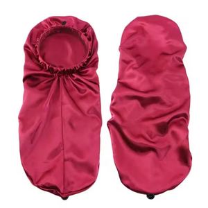 Bonnet en satin extra large uni et tendance avec boutons – Idéal pour le sport, le ski et les affaires - Product Image 3