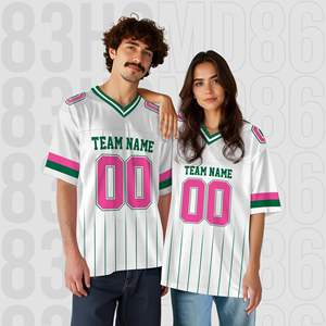 Vente en gros Maillots de football américain brodés par sublimation cousus <span class=keywords><strong>Yong</strong></span> et hauts de chemise conçus sur mesure et en tissu sain - Product Image 6