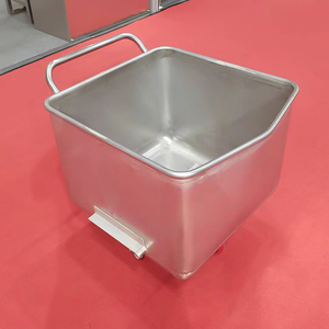 Chariot mobile à viande en acier inoxydable Chariot à nourriture pour l'industrie de la transformation des aliments Équipement de service efficace - Product Image 4