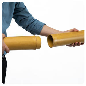 أعمدة البامبو الاصطناعية البلاستيكية الحديثة للديكور، توريد بالجملة لأسوار الحدائق في جنوب شرق آسيا - Product Image 1