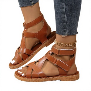 Hot 2025 Flat <b>Sandals</b> Designer New Summer Women's Slides Light Weight PU Fashion High Quality Wholesale <b>sandals</b> - Product Image 6