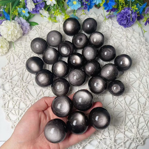 Piccola <span class=keywords><strong>sfera</strong></span> di ossidiana in argento naturale lucida <span class=keywords><strong>sfera</strong></span> di ossidiana <span class=keywords><strong>nera</strong></span> <span class=keywords><strong>sfera</strong></span> di pietra preziosa ossidiana <span class=keywords><strong>sfera</strong></span> di cristallo Chakra guarigione - Product Image 5