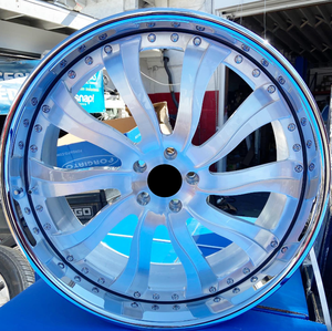 Cerchi Forgiati in 2 o 3 Pezzi da 18 19 20 22 24 26 Pollici in Alluminio 6061-T6 per Porsche Panamera Cayenne Macan 718 911 Taycan 711 <span class=keywords><strong>Inferno</strong></span> - Product Image 1