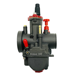 Carburatore PWK24 26 28 30 32 34mm Nero e Rosso per Moto da Corsa, ATV, Skateboard e Fuoristrada - Product Image 2