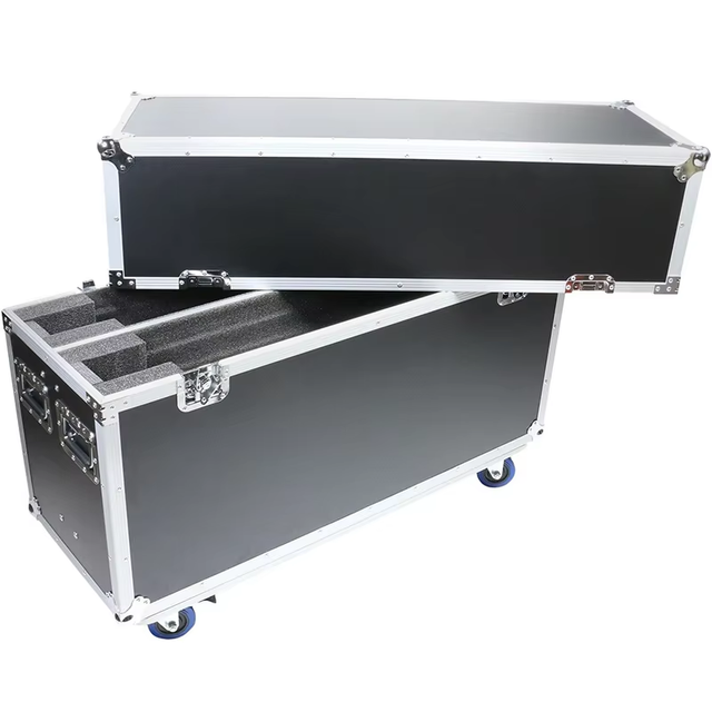 Custom LCD/LED/Plasma Led Lcd TV Trunk Flight Road Case Universal Dual Plasma TV Flight Road Case for 50 55 60 65 Inch Screen