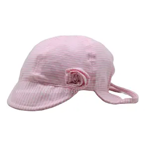 Topi Bayi Baru Lahir Kualitas Premium Topi Matahari Bayi Dapat Disesuaikan Topi Katun Balita Ramah Lingkungan