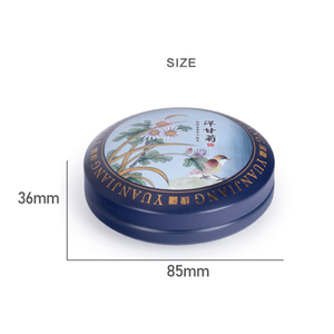 Pot en étain cosmétique rond personnalisé en usine conteneurs en étain recyclables solides de baume de parfum <span class=keywords><strong>bougie</strong></span> avec couvercle boîte en métal en étain <span class=keywords><strong>pour</strong></span> savon - Product Image 2