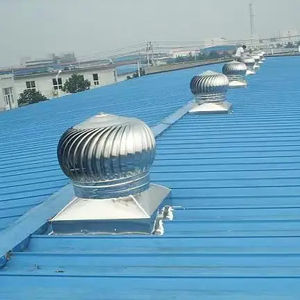 Ventilador turbo de techo sin potencia Ventilador de ventilación de techo de acero inoxidable Precios Ventilador de escape industrial No hay revisiones aún - Product Image 1