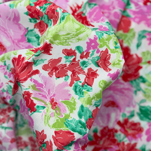 Chất Lượng Cao Faux Cotton Kỹ Thuật Số Calico Độ Chính Xác Cao In Ấn Mềm Mại Và Thoáng Khí Cho T-Shirts, Dresses, Trang Trí Nội Thất - Product Image 3