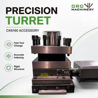 Torno CNC GSK Control System CK6160 con 4 Portaherramientas para Torneado de Alta Velocidad y Precisión, Trabajo Mediano, Bancada Plana Horizontal