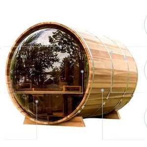 Sauna de Madera Sólida con Calentamiento de Piedra Volcánica de 4500W, para Uso Familiar y en Hoteles - Product Image 4
