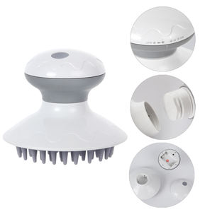 Benutzer definiertes Logo Schnur loses elektrisches Handkopf <span class=keywords><strong>massage</strong></span> gerät 3 Geschwindigkeiten Vibrieren mit Silikonknoten-Kopfhaut <span class=keywords><strong>massage</strong></span> gerät - Product Image 2